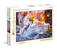Clementoni 31805 - Puzzle 1500 Piezas Unicornios Salvajes