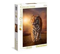 Puzzle 1500 Piezas Tigre Caminando Por La Sabana