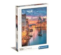 Clementoni 35056 - Puzzle 500 Piezas Venecia iluminada