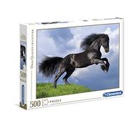 Clementoni 35071 - Puzzle 500 Piezas Caballo Negro
