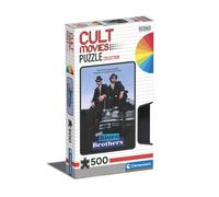 Clementoni 35109 Cult Movies Blues Brothers 500 Pieces, Made i (Importación USA)