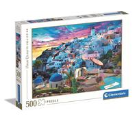 Clementoni 35149 Collection Greece View 500 Pieces, Jigsaw Puzzle for Adults-Mad