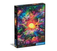 Clementoni 35518 Jigsaw Colorboom Collection-Psychedelic Jungl (Importación USA)