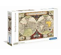 Clementoni 36526 - Puzzle 6000 Piezas Mapa Antiguo