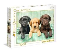 Clementoni 39279 - Puzzle 1000 Piezas Los Tres Labradores