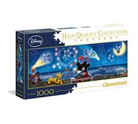 Clementoni 39449 - Puzzle 1000 Piezas Panorama Mickey Minnie