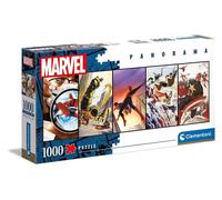 Clementoni 39611 - Puzzle Panorama - Marvel 1000 Piezas Superhéroes Spiderman