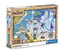 Clementoni Disney Frozen - 1000 Piezas - Puzzle para Adultos, Fabricado en Italia, Multicolor (39784)