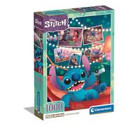 Clementoni 39793 Disney Stitch - Rompecabezas para Adultos, 1000 Piezas, Fabricado en Italia, Multicolor