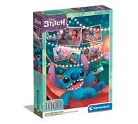 Clementoni-39793 Puzzle Disney Stitch 1000 Piezas Adultos Ro (Importación USA)