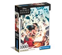 Clementoni Puzzle Mickey Celebration 1000 piezas 70 x 50 cm con póster