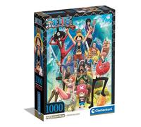 Clementoni One Piece-Puzzle de 1000 Piezas para Adultos y niños de 14 años, Juego de Habilidad para Toda la Familia, Fabricado en Italia (39920)