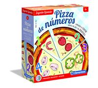 Clementoni-55316 - Pizza de Números - Juego Educativo a Partir de 4 años