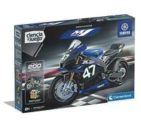 Clementoni 55506 Construcciones Yamaha M1 Juego de Construcciones, para Montar Tu Propia Moto Yamaha, con App de Instrucciones, a Partir de 8 Años, Juguete en Español