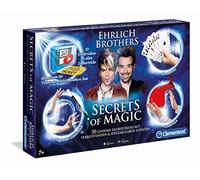 Clementoni 59048 Ehrlich Brothers Secrets of Magic - Caja mágica para niños a Partir de 7 años, Equipamiento mágico para 30 Trucos de Magia asombrosos, Incluye vídeos explicativos en 3D