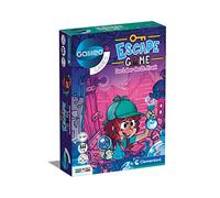 Clementoni 59226 Escape Game El Laboratorio del Dr. Frank, Juego de Mesa para romperse la Cabeza y descifrar Enigmas, Incluye Cartas de acertijos y Accesorios, Juego Familiar a Partir de 8 años
