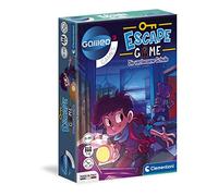 Clementoni 59228 Escape Game El Colegio abandonado, Juego de Mesa para romperse la Cabeza y descifrar Enigmas, Incluye Cartas de acertijos y Accesorios, Juego Familiar a Partir de 8 años