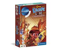 Clementoni 59230 Escape Game - La pirámide del farao, emocionante Juego de Sociedad para Romper y Rompecabezas, Tarjetas de Advertencia y Accesorios, Juego Familiar (8 años), en Alemán