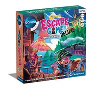 Clementoni 59257 Escape Game - Juego de Mesa de Lujo con 4 Aventuras, Incluye Tarjetas de Notas y Accesorios, Juego Familiar a Partir de 10 años [Edición en Alemán]