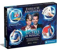 Clementoni 59312 Ehrlich Brothers Secrets of Caja niños a Partir de 7 años, Equipamiento mágico para 30 Trucos de Magia, Incluye vídeos explicativos en 3D, Multicolor, Medium