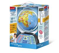 Clementoni 61362 Digital Interactive Children Age 7 Years Educational Toys World, Globe Light, versión inglesa, multicolor