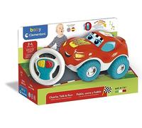 Clementoni 61385 Pablo, Corro y Hablo Coche Rojo Teleridigido, con Botones Interactivos y Educativos, con Mando de Volante, a Partir de 2 Años, Juguete en Español