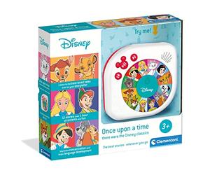 Clementoni 61542 Upon a Time Classics, Juguetes interactivos para niños 3, narrador portátil, Historias de Disney, versión en inglés, Multicolor