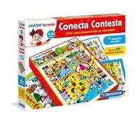 Clementoni-65380 - Conecta-Contesta - juego educativo electrónico a partir de 4 años