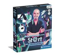 Clementoni - 80227 - Start - Montemagno - Juego de mesa, de sociedad para toda la familia, en caja 1-6 jugadores, 12-99 años, versión en italiano, multicolor, mediano