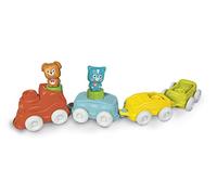 Clementoni - 80516 - Soft Clemmy - Soft Animals Train - Juguetes Bebé 6 Meses (Italiano, Inglés, Francés, Alemán, Español, Holandés Y Polaco), Made In Italy