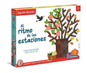 Clementoni - Al Ritmo de Las Estaciones Juego Educativo, a Partir de 3 años, Juguete en español (55362)