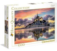 Clementoni Alta Calidad Colección Puzzle" Mont Saint Michel "1000 Piezas
