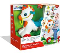 Clementoni Baby 17255 - Martino el Cavallino cabalga, balancín, aprende