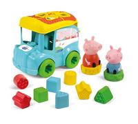Clementoni Juego de moldes 17886 Peppa Pig – Formas y agujeros para motricidad, a partir de 9 meses