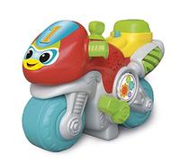 Clementoni Baby Ale Moto Mundial, Juego de Primera Infancia para niño a Partir de 10 Meses, estimula el Desarrollo Motor, el lenguaje y la comprensión de la Causa-Efecto, Fabricado en Italia, Idioma