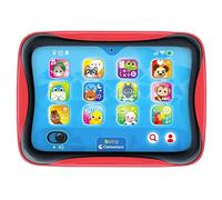 Clementoni Baby Baby Tablet, Juego Interactivo con Luces y Sonidos, niños de 12 a 36 Meses, enseña números, Letras, Animales y Colores, estimula el Juego imitativo, Idioma Italiano, 17496