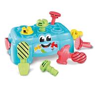 Clementoni, Baby, Banco de Trabajo, Juguete encajes y construcciones bebé a partir de 10 meses (17042)