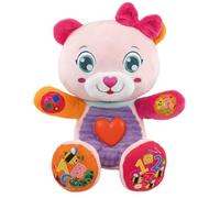 Clementoni Baby Betta Dolce Osita, Peluche Interactivo parlante para niños de 6 + Meses, Centro de Actividades Que estimula el Desarrollo sensorial y cognitivo, Idioma Italiano, 17964