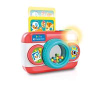 Clementoni- Baby Camera-Cámara Primera Infancia, Juego Musical electrónico, Centro de Actividad, niños 9 Meses+, Individual, Multicolor, Small (17440)