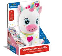 Clementoni Baby Chispa L'Unicornio Canta Y Brilla Peluche Parlante Interactivo