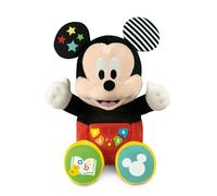 Clementoni Baby CuentaCuentos Mouse Peluche Interactivo con Voz de Mickey, Multicolor, Mediano (61369),Exclusivo en Amazon