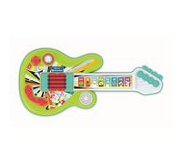 Clementoni Baby - Guitarra de Animales, Instrumento Musical electrónico a Partir de 18 Meses, 3 Modos de Juego y 8 Teclas interactivas, desarrolla coordinación y Creatividad, 17978