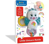 Clementoni Baby Pequeño Unicornio Sonajero Recién Nacido 3+ Meses