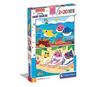 Clementoni- Baby Shark Supercolor Puzle (24777)