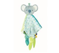 Clementoni Baby - Soft Cuddles Koala Comforter, Dou Dou Suave para Bebés 0+ Meses, Personalizable con Nombre, Estimulación Sensorial y Tranquilidad, 100% Lavable, 17613
