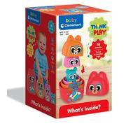 Clementoni Baby Think and Play Matrioska - Juego apilable para niños a Partir de 18 Meses, 4 Personajes Animales encastrables, Desarrollo lógica y Manual, Fabricado en Italia 17606