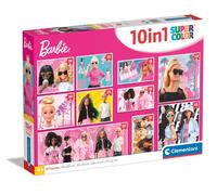 Clementoni Barbie 10-in-1 Puzzle Kinder - Geschicklichkeitsspiel für Kinder ab 4