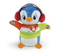 Clementoni- Billy, Baila Conmigo - Peluche Interactivo parlante, Canciones Infantiles 9 Meses - Juego Musical versión en Italiano, Multicolor, Small (17676)