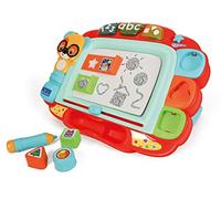 Clementoni- Buchstaben Canta E Aprende-Juego electrónico Interactivo para niños de 18 Meses, magnética educativa números y Palabras, Pizarra parlante en Italiano, Multicolor, Medium (17741)