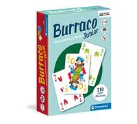 Clementoni - Cartas de Juego -Burraco Junior-Made in Italy-Juegos para Toda la Familia (versión en Italiano), 7 años +, 16291